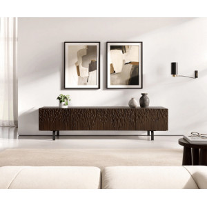 MARENO prémium mangófa TV-szekrény - 200cm DELIFE