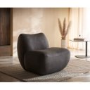 KORALIS design fotel - barna/ szürke/ beige