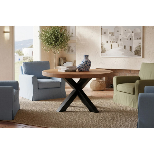 THOR modern mangófa étkezőasztal - 140cm