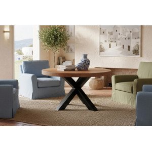 THOR modern mangófa étkezőasztal - 140cm INVICTA