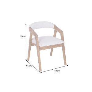 MAMMUT modern akác szék