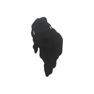 FLUIDUM modern tükör - 150cm - piros