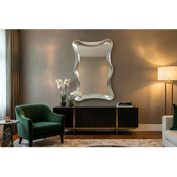 MIRACLE- II modern tükör - 120cm - ezüst