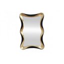 MIRACLE- II modern tükör - 120cm - arany/fekete