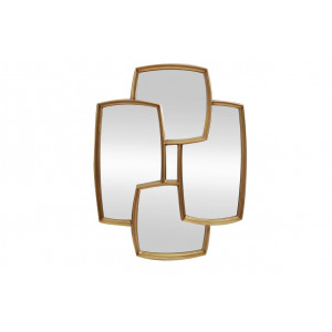 QUADRA  modern tükör - 90cm - arany