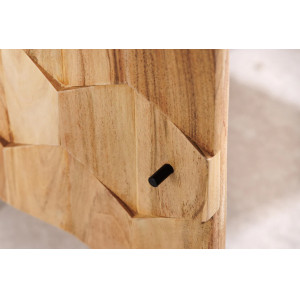 MYSTIC LIVING tömör akác TV-szekrény - 160cm