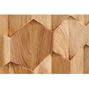 MYSTIC LIVING tömör akác TV-szekrény - 160cm