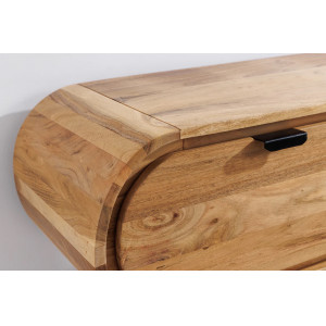 ORGANIC tömör akác fali TV-szekrény - 160cm