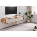 ORGANIC STONE tömör akác fali TV-szekrény - 160cm