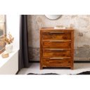LAGOS tömör rózsafa fiókos komód
