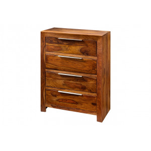 LAGOS tömör rózsafa fiókos komód