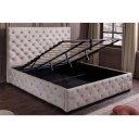 MERCURE modern ágykeret -  180x200cm - pezsgő bársony