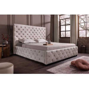 MERCURE modern ágykeret -  180x200cm - pezsgő bársony Ágyak