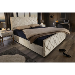 ELYSIUM modern ágykeret -  180x200cm - pezsgő