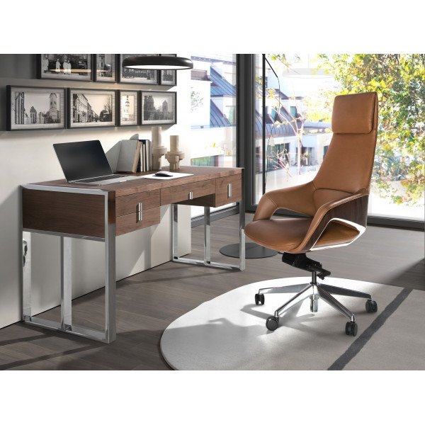 LINEA PRIME exkluzív forgószék - barna