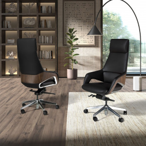 LINEA PRIME exkluzív forgószék - fekete