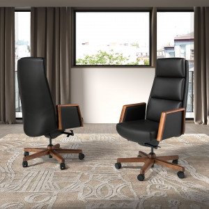 SOLARA exkluzív forgószék - fekete ANGEL CERDA