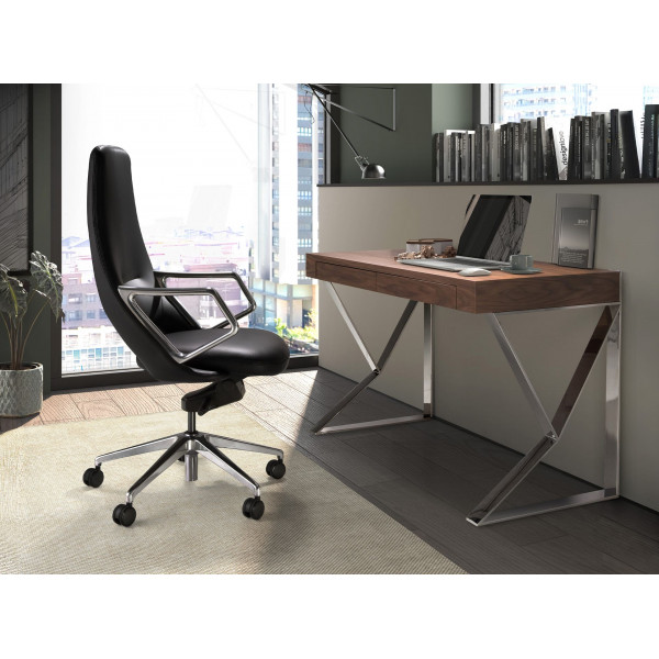 SILVERIA prémium forgószék - fekete