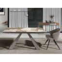 SENORA prémium bővíthető kerámia étkezőasztal - 160-240cm