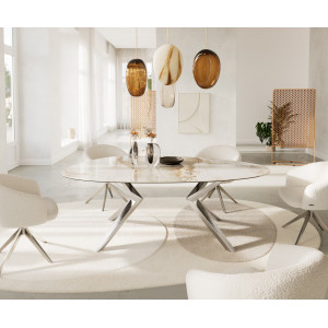 VERANO II prémium kerámia étkezőasztal - 220cm