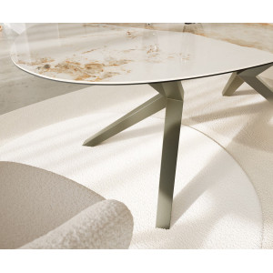 VERANO II prémium kerámia étkezőasztal - 220cm