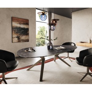 CERAMO II prémium kerámia étkezőasztal - 220cm DELIFE