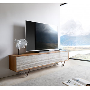 KELON prémium akác TV-szekrény - 200/220cm