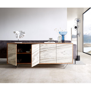 KELON prémium akác komód - 175cm