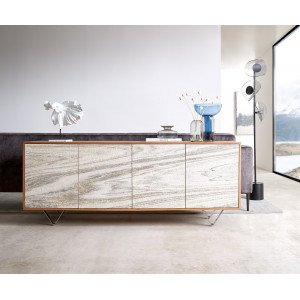 KELON prémium akác komód - 175cm DELIFE