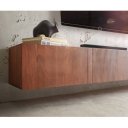 SILVA prémium akác fali TV-szekrény -200cm