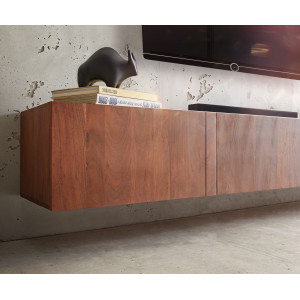 SILVA prémium akác fali TV-szekrény -200cm