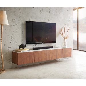 SILVA prémium akác fali TV-szekrény -200cm DELIFE