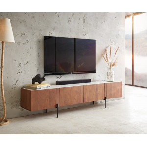 SILVA prémium akác TV-szekrény -200cm DELIFE