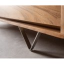 EVANS prémium akác komód - 240cm - natúr