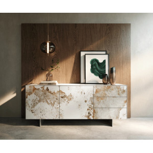 LITHOS  prémium kerámia  komód - 180cm DELIFE