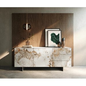 LITHOS  prémium kerámia  komód - 180cm DELIFE