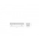 LITHOS  prémium kerámia TV-szekrény - 150/200cm