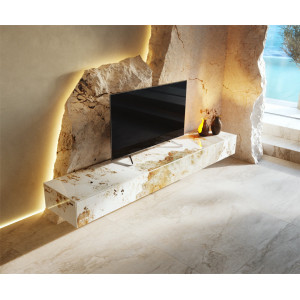 LITHOS  prémium kerámia fali TV-szekrény - 200cm DELIFE