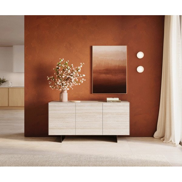 TRAVENO  prémium kerámia komód - 150cm