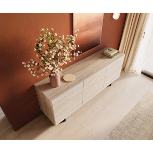 TRAVENO  prémium kerámia komód - 180cm