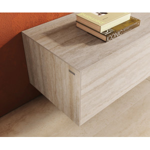 TRAVENO  prémium kerámia fali TV-szekrény - 220cm