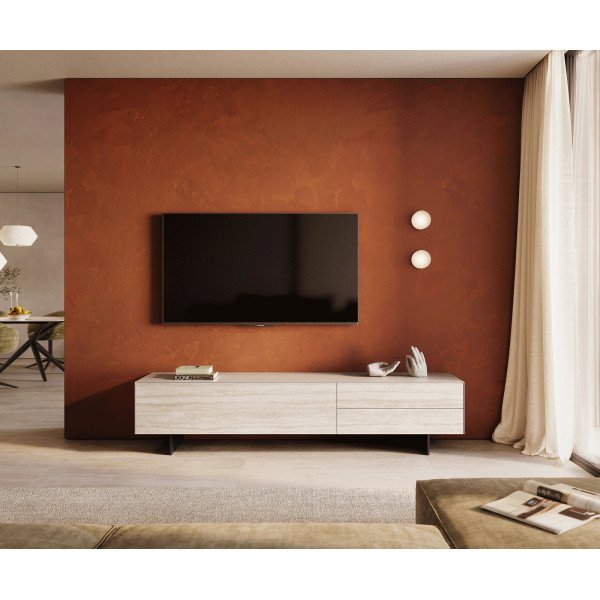 LITHOS  prémium kerámia TV-szekrény - 180/220cm - Másolat