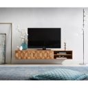 FEVON prémium akác fali TV-szekrény -160cm - natúr