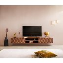 FEVON prémium akác fali  TV-szekrény -200/240cm