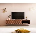 FEVON prémium akác fali TV-szekrény -160cm