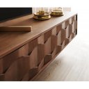 FEVON prémium akác fali TV-szekrény -160cm