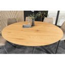 HELIX kerek tölgy étkezőasztal - 120cm