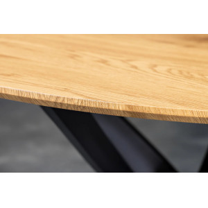 HELIX kerek tölgy étkezőasztal - 120cm