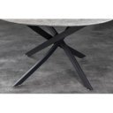 HELIX modern kerek étkezőasztal - 120cm - beton