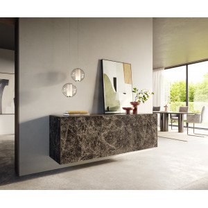 PALAZZO prémium kerámia fali komód - 180cm DELIFE